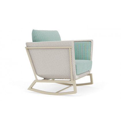 Lloyd Flanders™ Solstice Lounge Rocker - Antique White, Linen