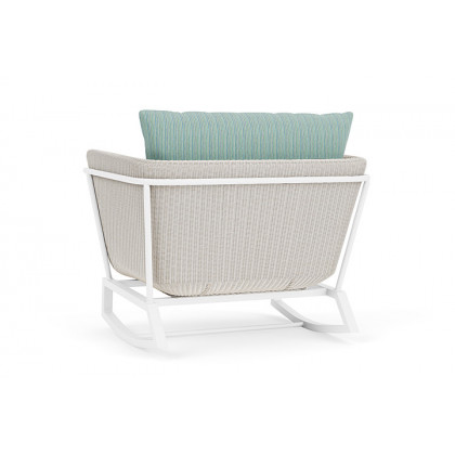 Lloyd Flanders™ Solstice Lounge Rocker - Antique White, Matte White
