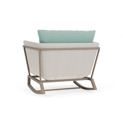 Lloyd Flanders™ Solstice Lounge Rocker - Antique White, French Beige