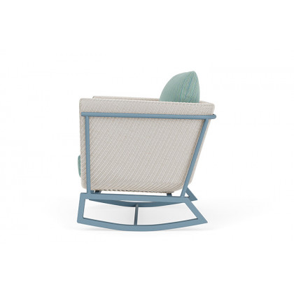 Lloyd Flanders™ Solstice Lounge Rocker - Antique White, Stillwater
