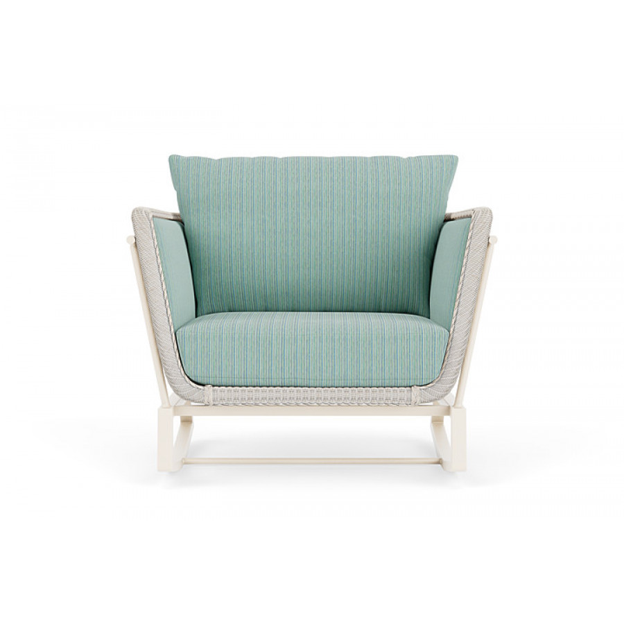 Lloyd Flanders™ Solstice Lounge Rocker - Antique White, Ivory