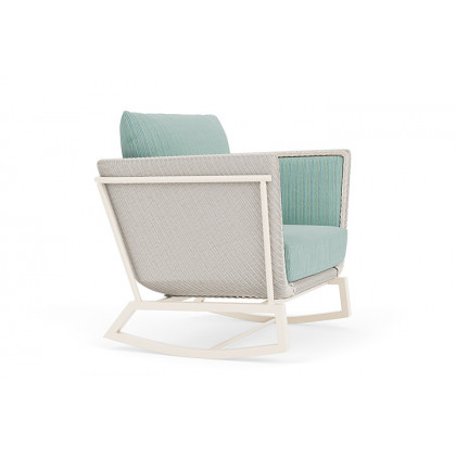 Lloyd Flanders™ Solstice Lounge Rocker - Antique White, Ivory
