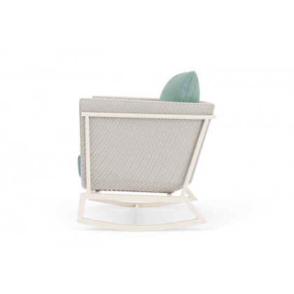 Lloyd Flanders™ Solstice Lounge Rocker - Antique White, Ivory