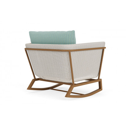 Lloyd Flanders™ Solstice Lounge Rocker - Antique White, Hickory
