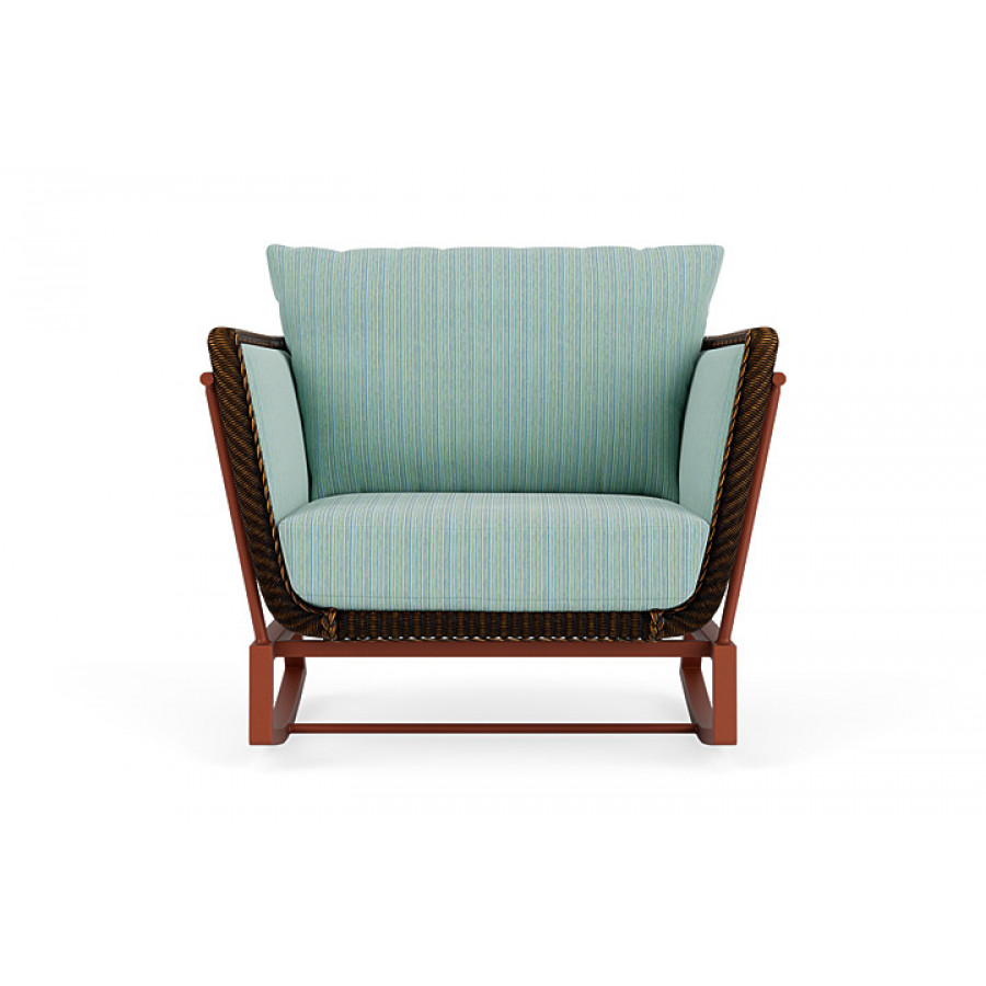 Lloyd Flanders™ Solstice Lounge Rocker - Mink, Terracotta