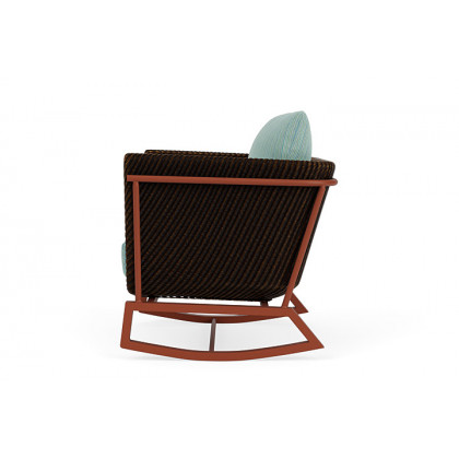 Lloyd Flanders™ Solstice Lounge Rocker - Mink, Terracotta