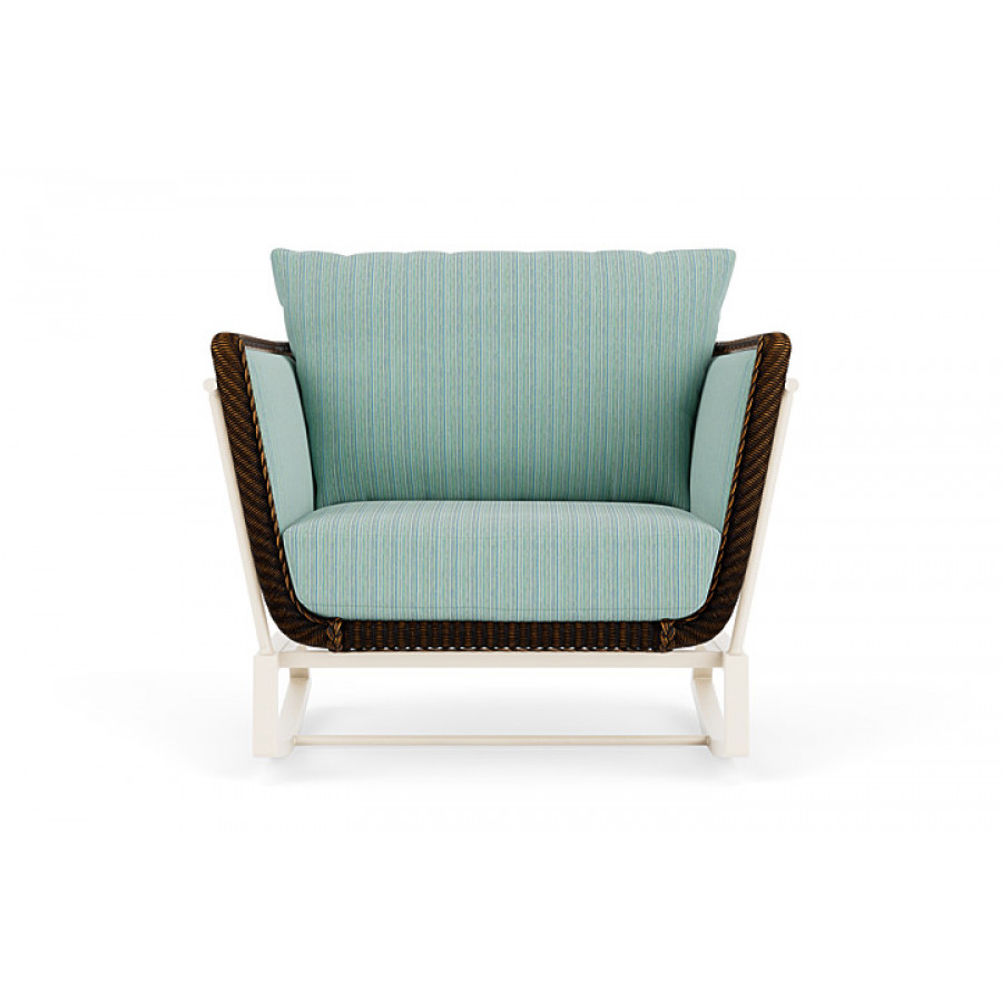 Lloyd Flanders™ Solstice Lounge Rocker - Mink, Ivory