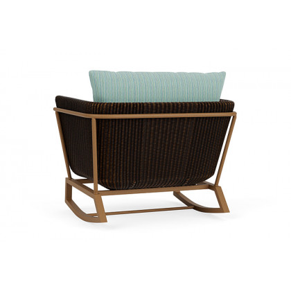 Lloyd Flanders™ Solstice Lounge Rocker - Mink, Hickory