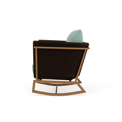 Lloyd Flanders™ Solstice Lounge Rocker - Mink, Hickory