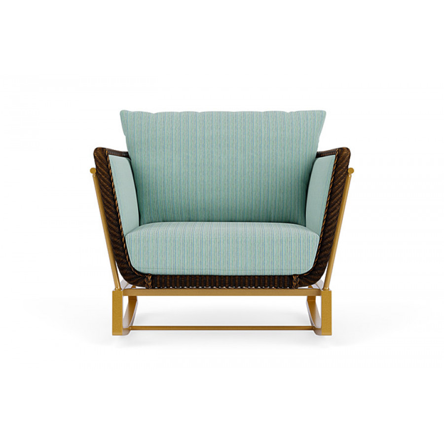 Lloyd Flanders™ Solstice Lounge Rocker - Mink, Metallic Gold