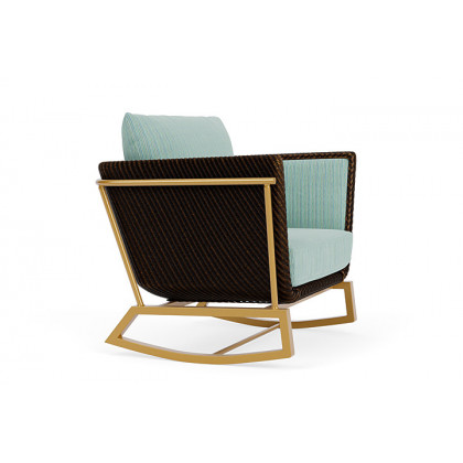 Lloyd Flanders™ Solstice Lounge Rocker - Mink, Metallic Gold