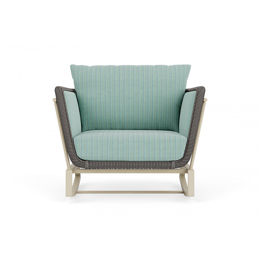 Lloyd Flanders™ Solstice Lounge Rocker - Pewter, Linen