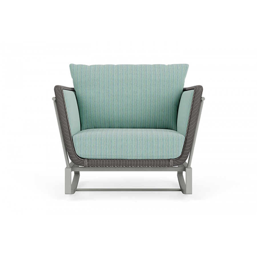 Lloyd Flanders™ Solstice Lounge Rocker - Pewter, Platinum