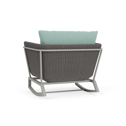 Lloyd Flanders™ Solstice Lounge Rocker - Pewter, Platinum