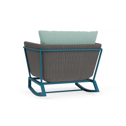 Lloyd Flanders™ Solstice Lounge Rocker - Pewter, Peacock