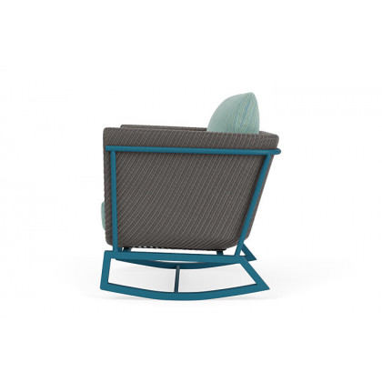 Lloyd Flanders™ Solstice Lounge Rocker - Pewter, Peacock