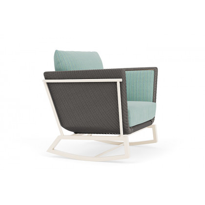 Lloyd Flanders™ Solstice Lounge Rocker - Pewter, Ivory