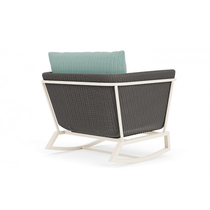 Lloyd Flanders™ Solstice Lounge Rocker - Pewter, Ivory