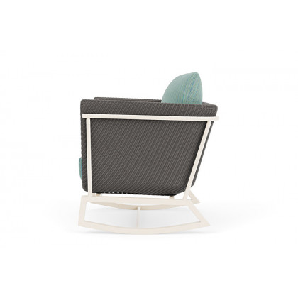 Lloyd Flanders™ Solstice Lounge Rocker - Pewter, Ivory