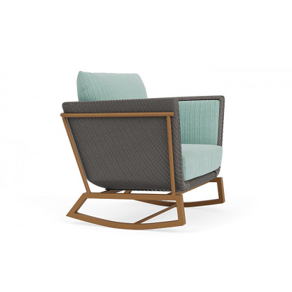 Lloyd Flanders™ Solstice Lounge Rocker - Pewter, Hickory