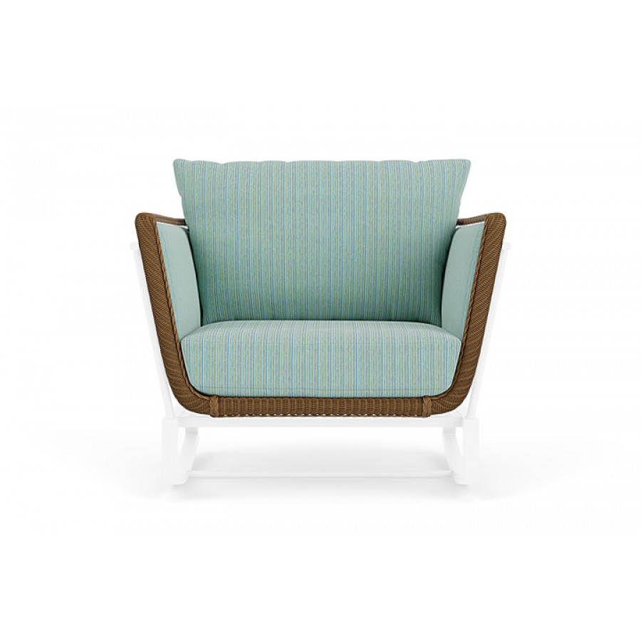 Lloyd Flanders™ Solstice Lounge Rocker - Hickory, White