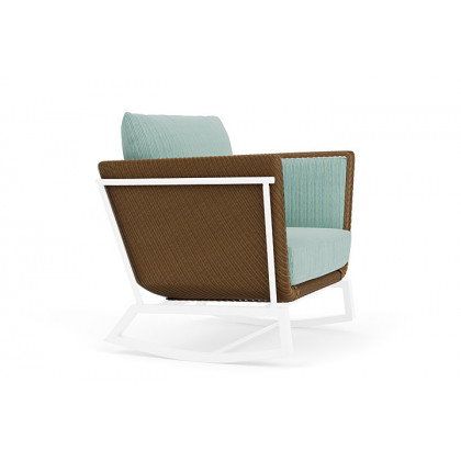 Lloyd Flanders™ Solstice Lounge Rocker - Hickory, White