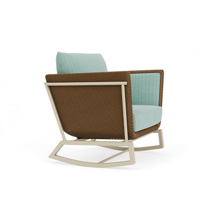 Lloyd Flanders™ Solstice Lounge Rocker - Hickory, Linen