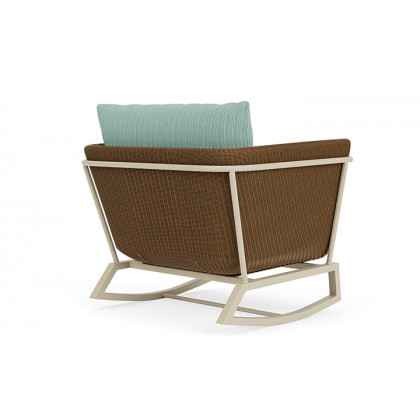 Lloyd Flanders™ Solstice Lounge Rocker - Hickory, Linen