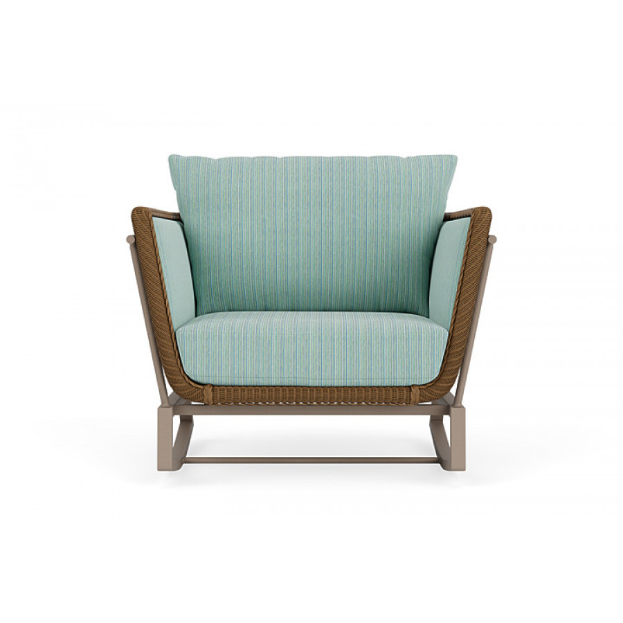 Lloyd Flanders™ Solstice Lounge Rocker - Hickory, French Beige