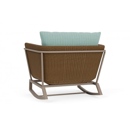 Lloyd Flanders™ Solstice Lounge Rocker - Hickory, French Beige