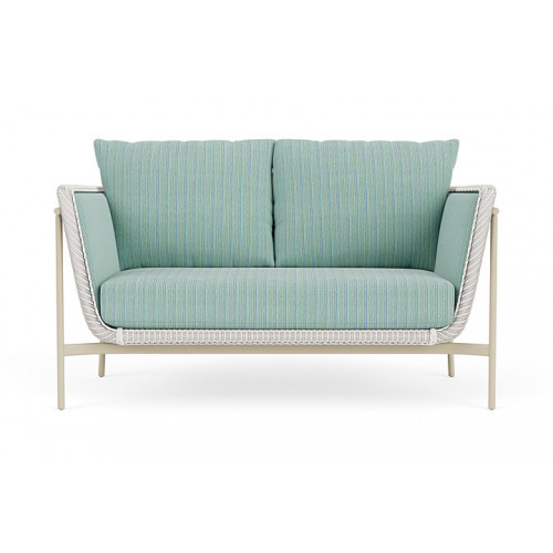 Lloyd Flanders™ Solstice Loveseat  - White, Linen