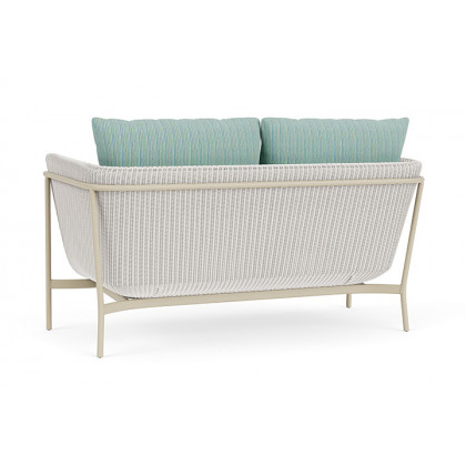 Lloyd Flanders™ Solstice Loveseat  - White, Linen