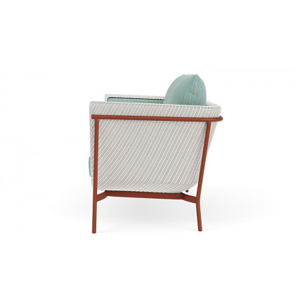 Lloyd Flanders™ Solstice Loveseat  - White, Terracotta