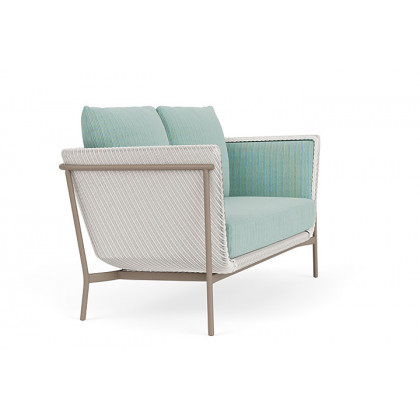 Lloyd Flanders™ Solstice Loveseat  - White, French Beige
