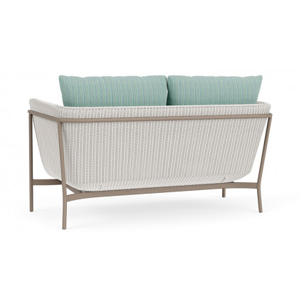 Lloyd Flanders™ Solstice Loveseat  - White, French Beige