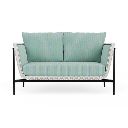 Lloyd Flanders™ Solstice Loveseat  - White, Ebony