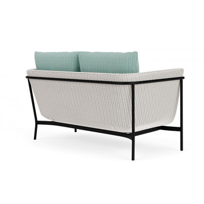 Lloyd Flanders™ Solstice Loveseat  - White, Ebony