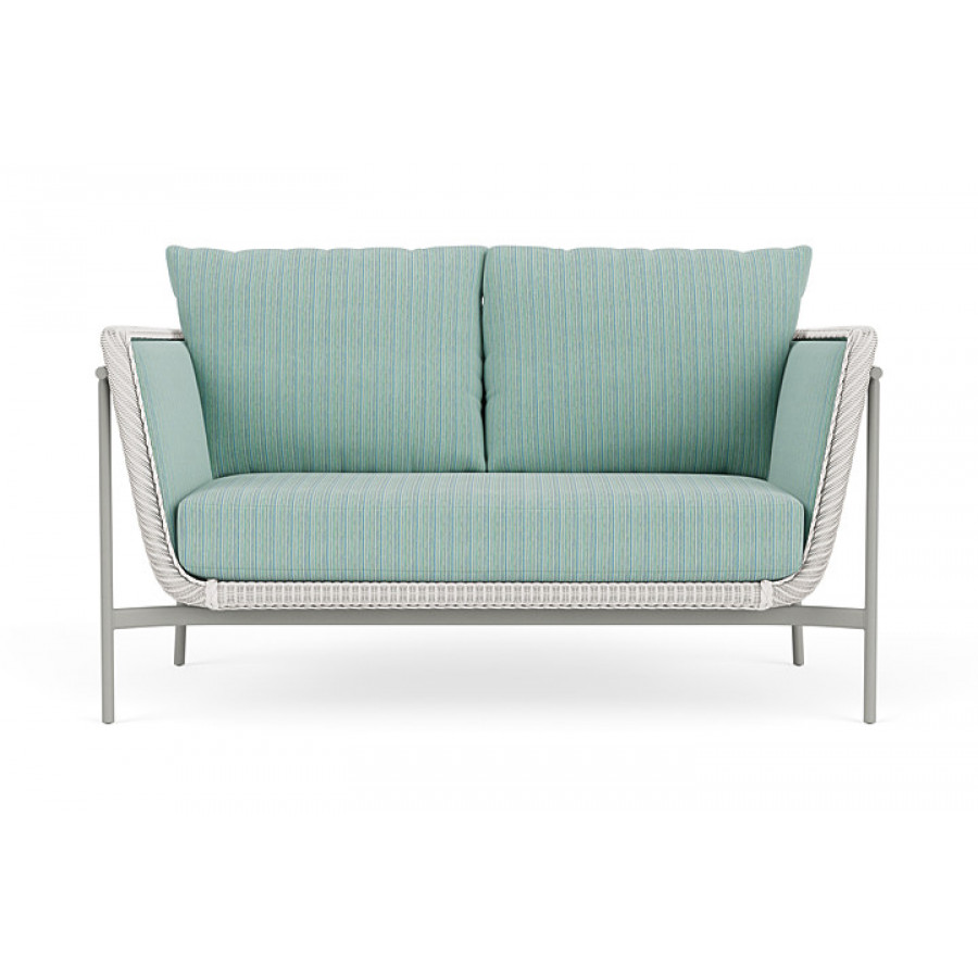 Lloyd Flanders™ Solstice Loveseat  - White, Platinum
