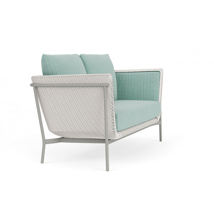 Lloyd Flanders™ Solstice Loveseat  - White, Platinum