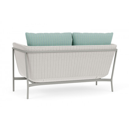 Lloyd Flanders™ Solstice Loveseat  - White, Platinum