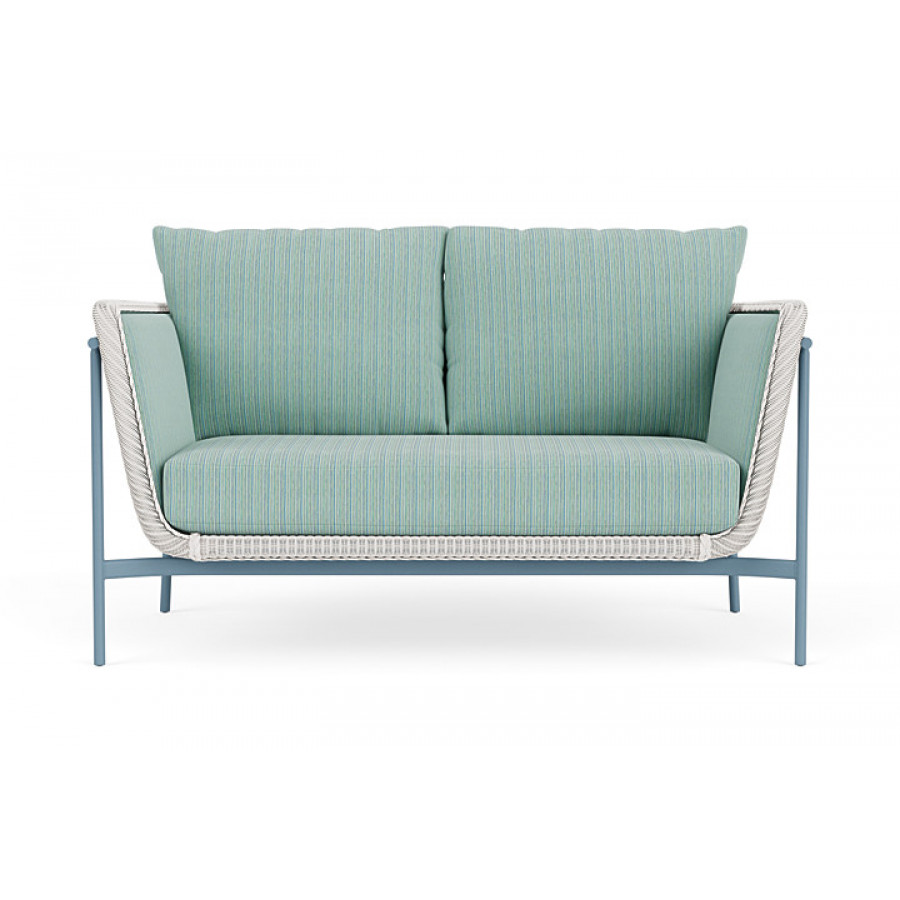 Lloyd Flanders™ Solstice Loveseat  - White, Stillwater