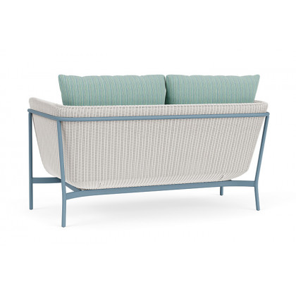 Lloyd Flanders™ Solstice Loveseat  - White, Stillwater