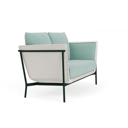 Lloyd Flanders™ Solstice Loveseat  - White, Woodland