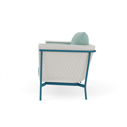 Lloyd Flanders™ Solstice Loveseat  - White, Peacock