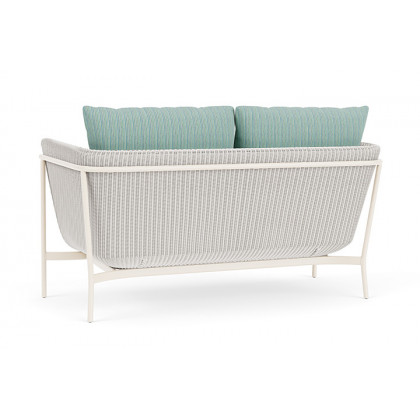 Lloyd Flanders™ Solstice Loveseat  - White, Ivory