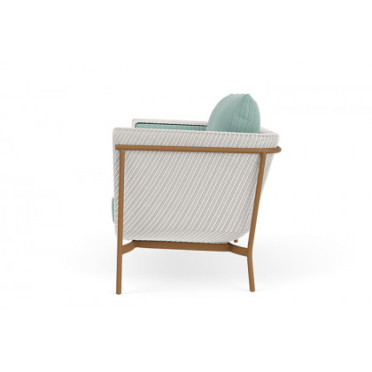 Lloyd Flanders™ Solstice Loveseat  - White, Hickory