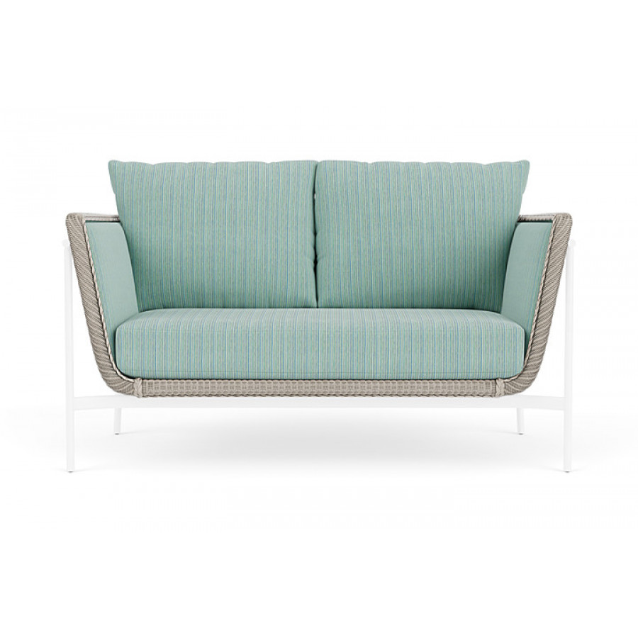 Lloyd Flanders™ Solstice Loveseat  - Linen, White