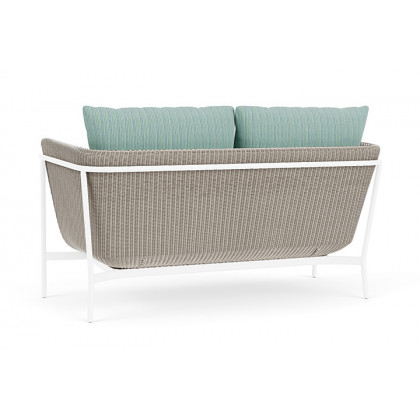 Lloyd Flanders™ Solstice Loveseat  - Linen, White