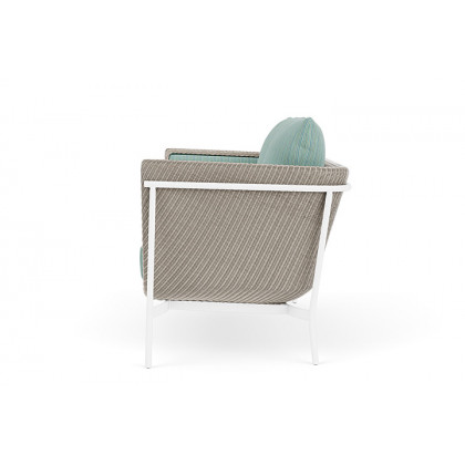 Lloyd Flanders™ Solstice Loveseat  - Linen, Matte White