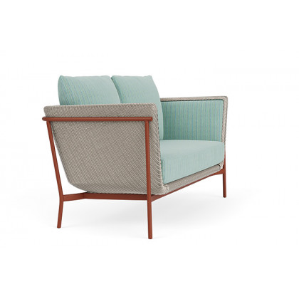 Lloyd Flanders™ Solstice Loveseat  - Linen, Terracotta